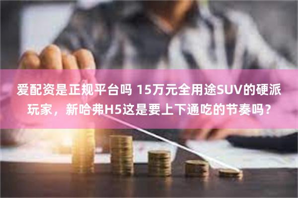 爱配资是正规平台吗 15万元全用途SUV的硬派玩家，新哈弗H5这是要上下通吃的节奏吗？
