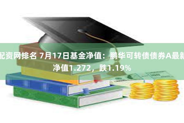 配资网排名 7月17日基金净值：鹏华可转债债券A最新净值1.272，跌1.19%