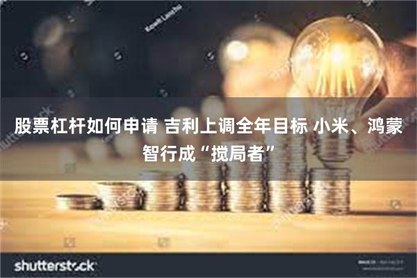 股票杠杆如何申请 吉利上调全年目标 小米、鸿蒙智行成“搅局者”